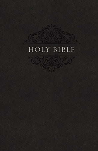 NIV, Holy Bible, Soft Touch Edition, Leathersoft, Black, Comfort Print