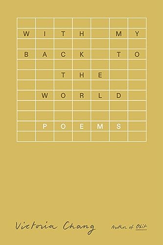 With My Back to the World: Poems