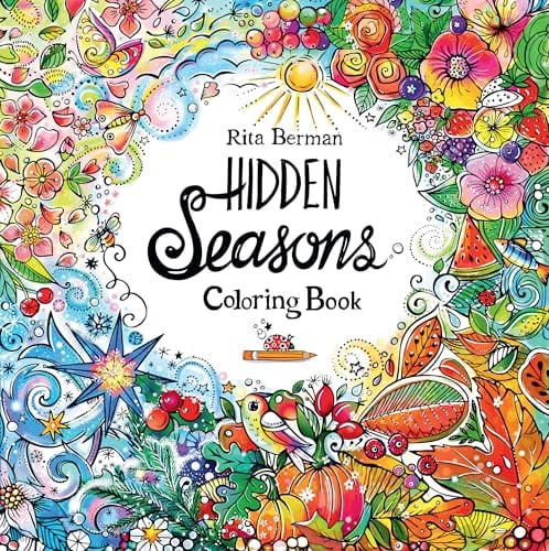 Hidden Seasons Coloring Book