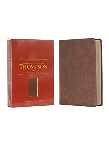 RVR, Biblia De Referencias Thompson (Café, Leathersoft)
