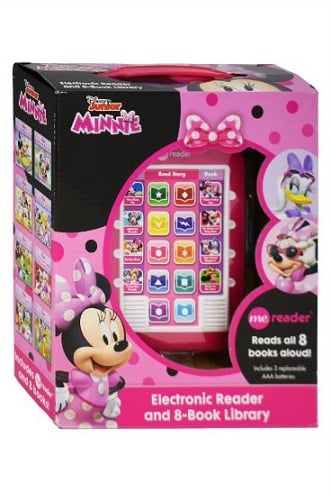 Disney Minnie Mouse Electronic Reader and 8-Library (Me Reader)