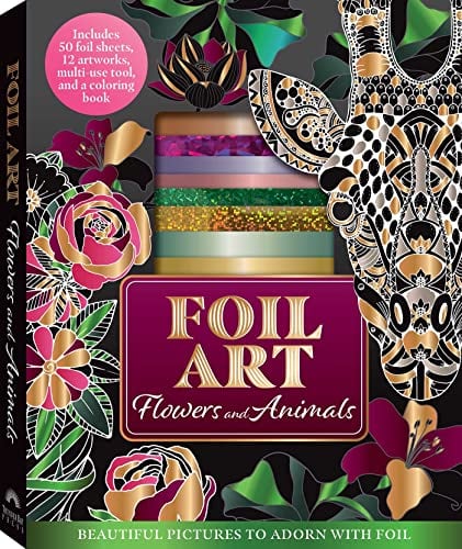 Flowers and Animals (Foil Art)
