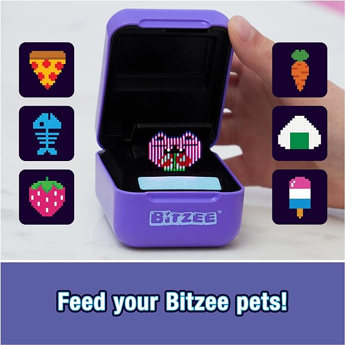 Bitzee, Interactive Toy Digital Pet with 15 Animals Inside, Virtual Electronic Pets React to Touch, Kids Toys for Girls and Boys