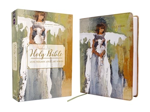 NRSVue, Holy Bible, Anne Neilson Angel Art Series (Multi-Color Leathersoft)