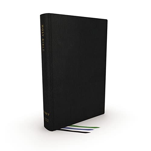 Net Bible Large Print Thinline (5686BK - Black, Genuine Leather)