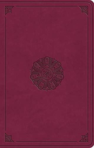 ESV Premium Gift Bible (TruTone Raspberry, Emblem Design)