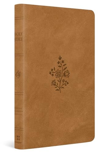 ESV, Premium Gift Bible (TruTone, Nubuck Caramel, Wildflower Design)