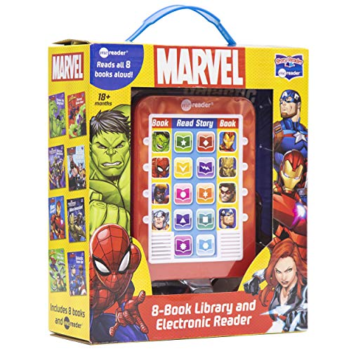 Marvel 8-Book Library and Electronic Reader