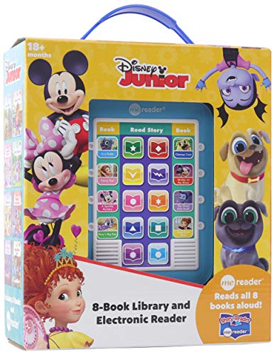 Disney Junior 8-Book Library and Electronic Reader